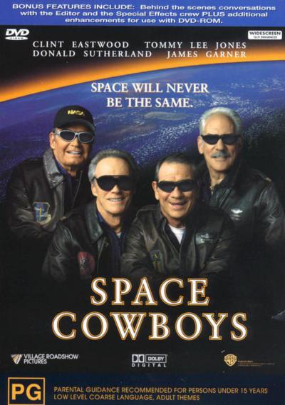 Space Cowboys on DVD image
