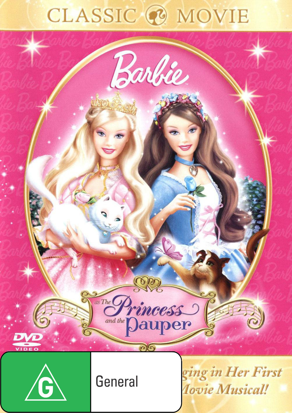 Barbie: The Princess And The Pauper on DVD