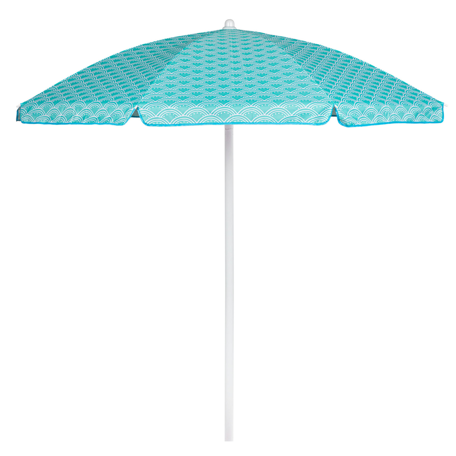 Picnic Time 5.5 Ft. Umbrella Mermaid Teal at Mighty Ape NZ