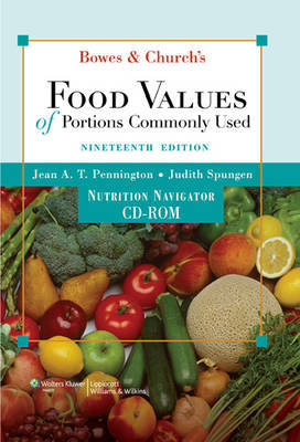 Bowes and Church's Food Values of Portions Commonly Used by Jean A Pennington image