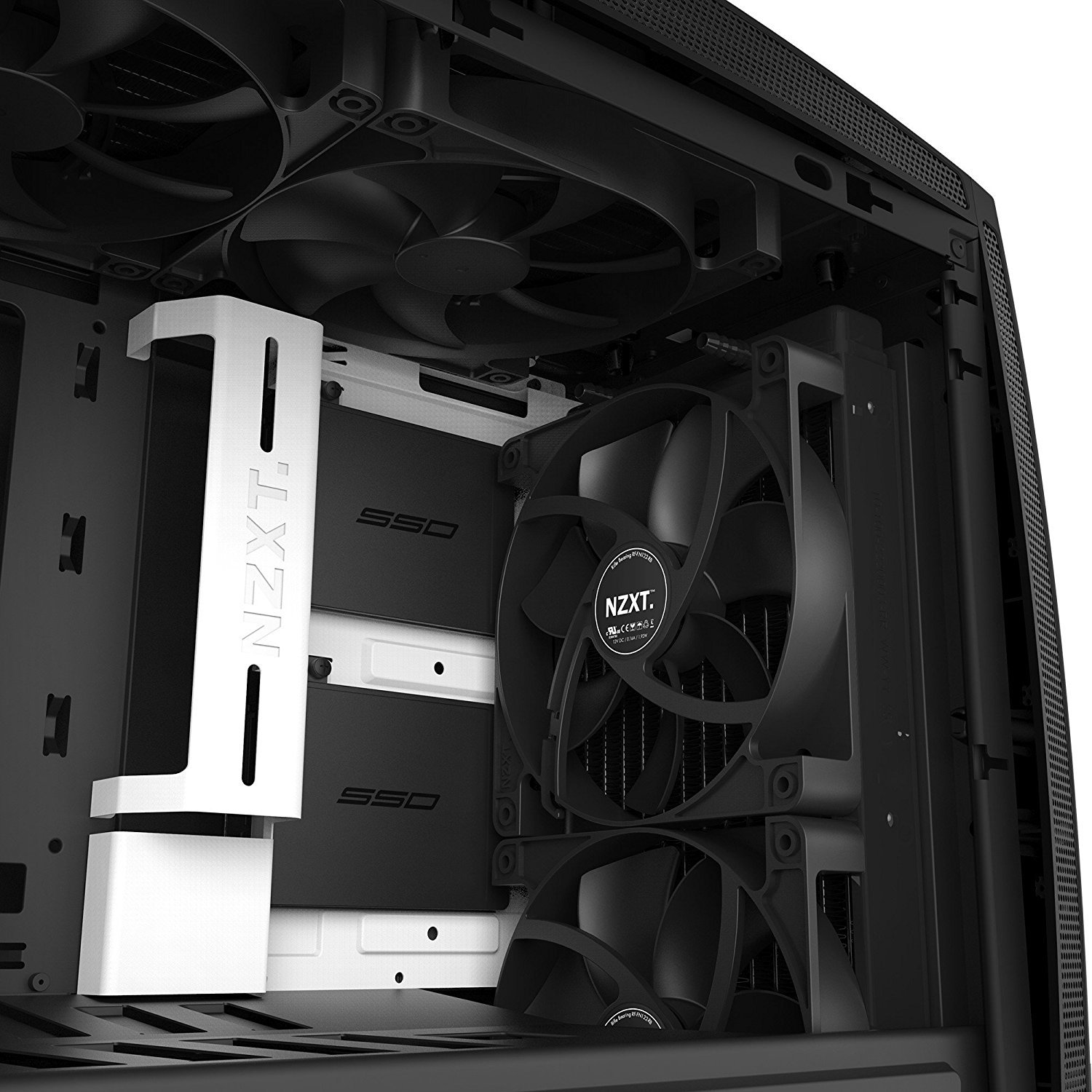 NZXT Manta Mini-ITX Case - White/Black image