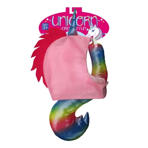 Unicorn Hood & Tail - Dress Up Set image