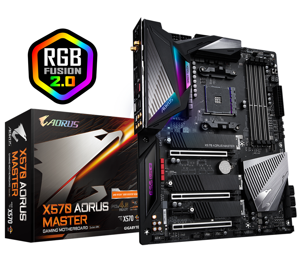 Gigabyte: X570 Aorus Master - Gaming Motherboard image