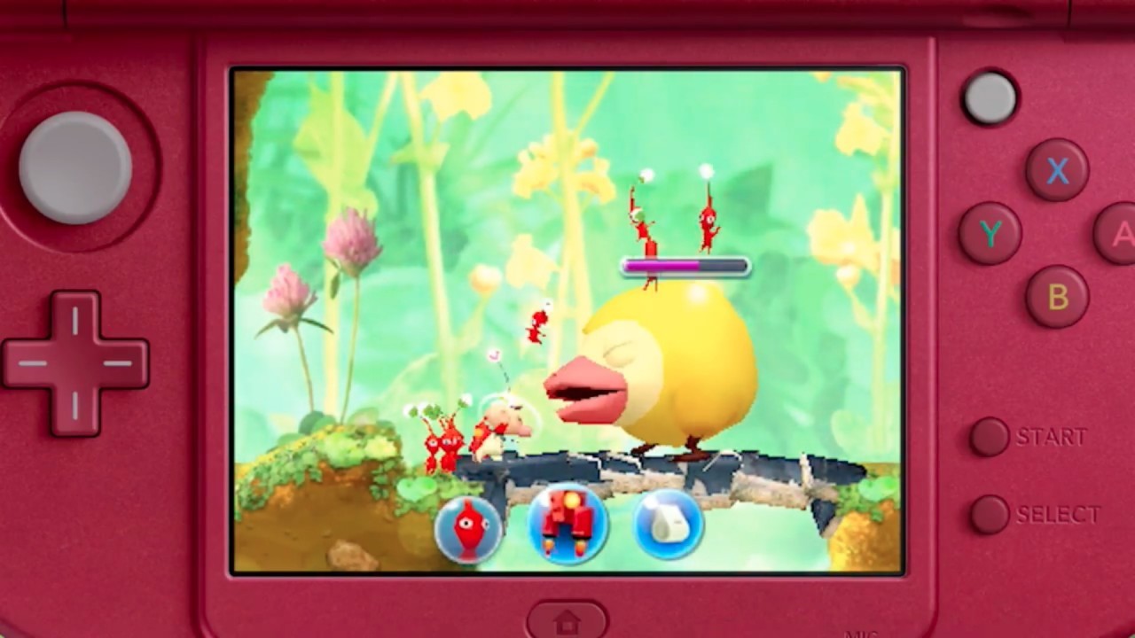 Hey! Pikmin on 3DS