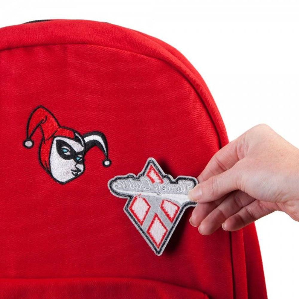 DC Comics Harley Quinn Patch It Backpack