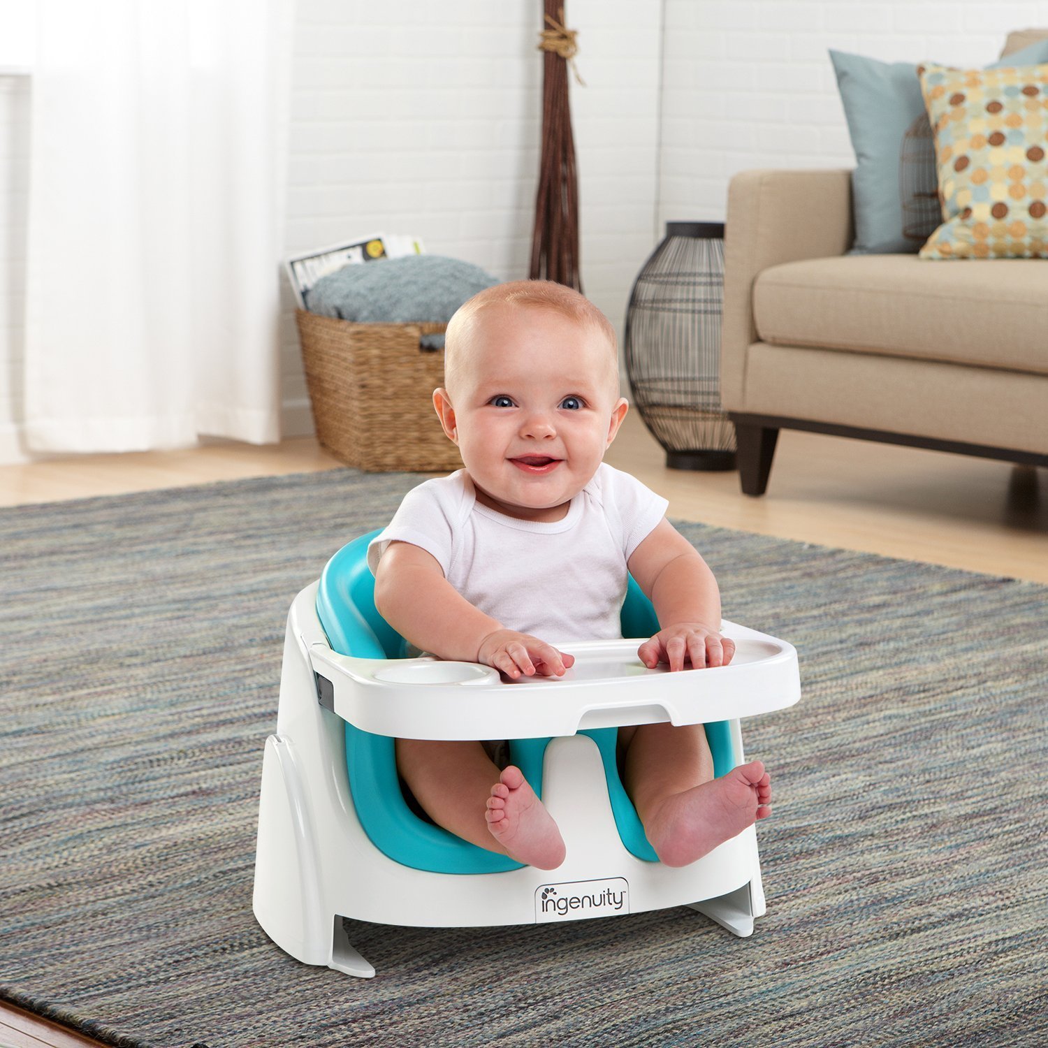 Ingenuity Baby Base 2-in-1 - Teal image