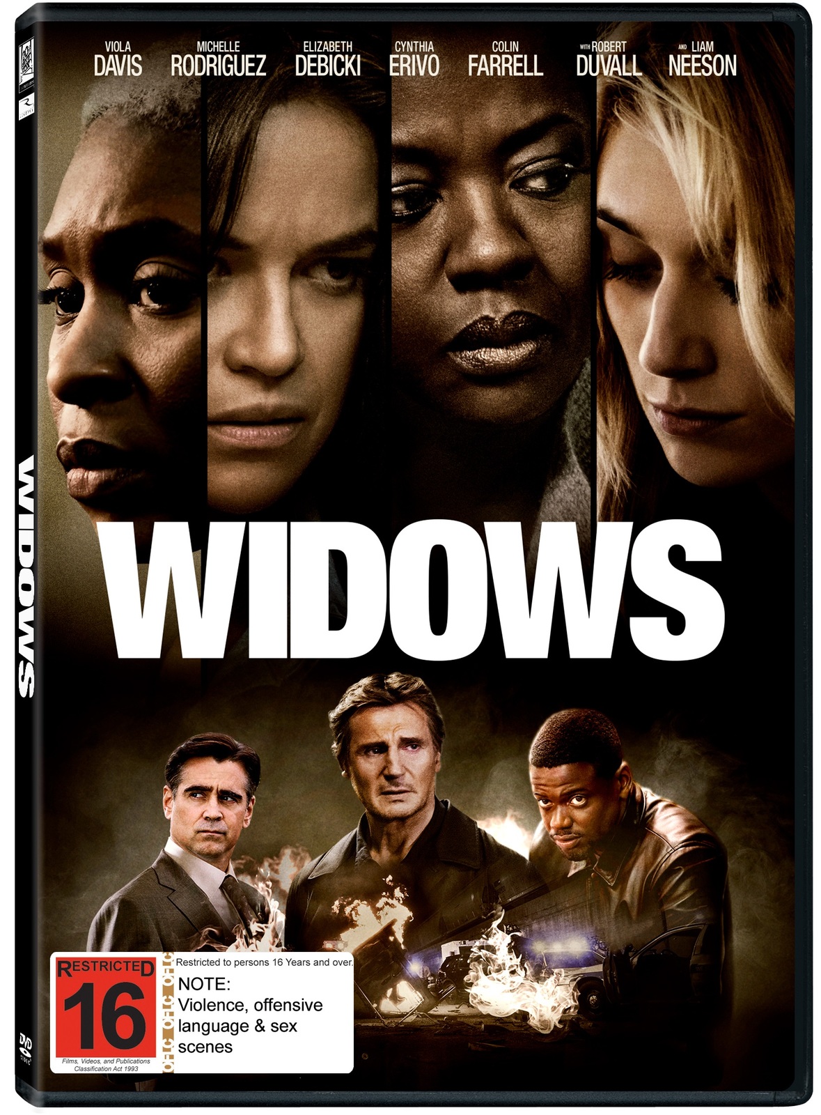 Widows on DVD image