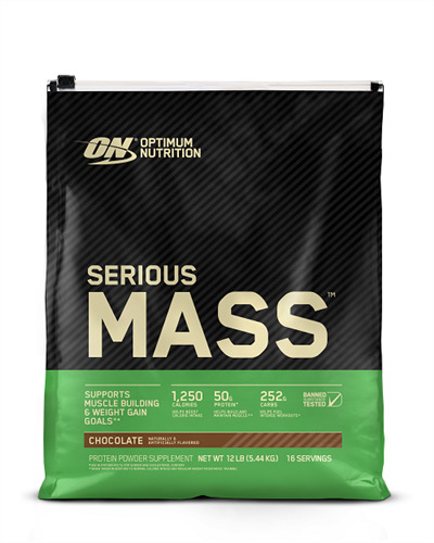 Optimum Nutrition Serious Mass - Chocolate (5.44kg) image