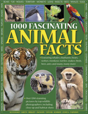 1000 Fascinating Animal Facts on Hardback by Rhonda Klevansky