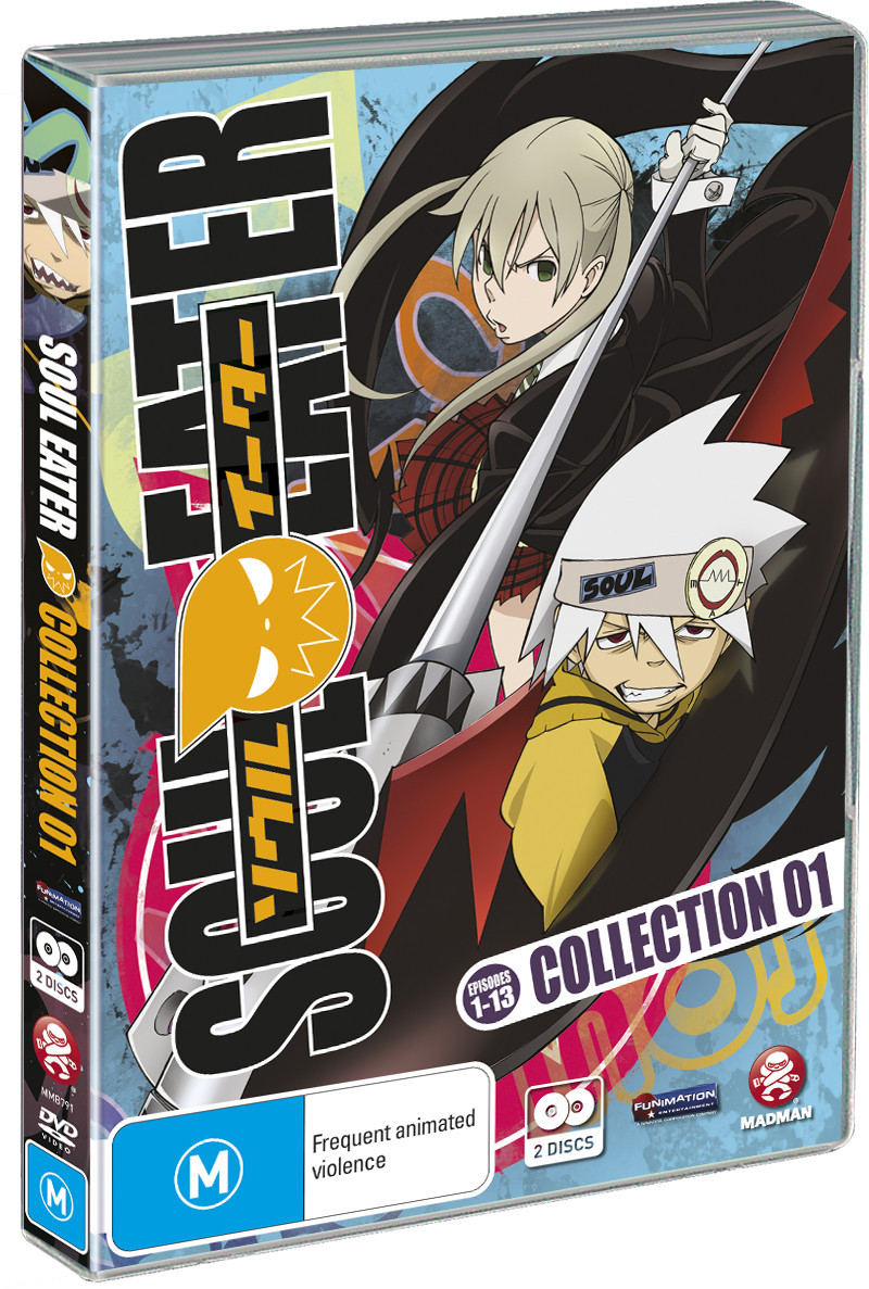 Soul Eater Collection 1 (2 Disc Set) DVD Buy Now at Mighty Ape NZ