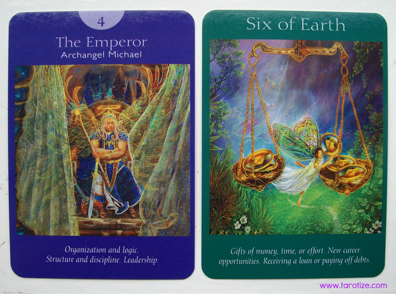 Angel Tarot Cards (Deck & Guidebook) by Doreen Virtue image