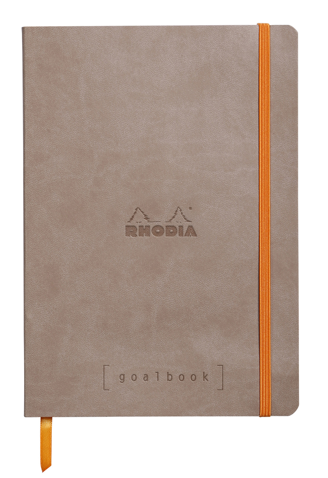 Rhodiarama A5 Goalbook Dot Grid - Taupe image