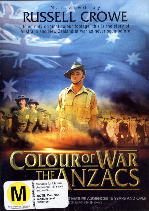 Colour Of War - The Anzacs on DVD image