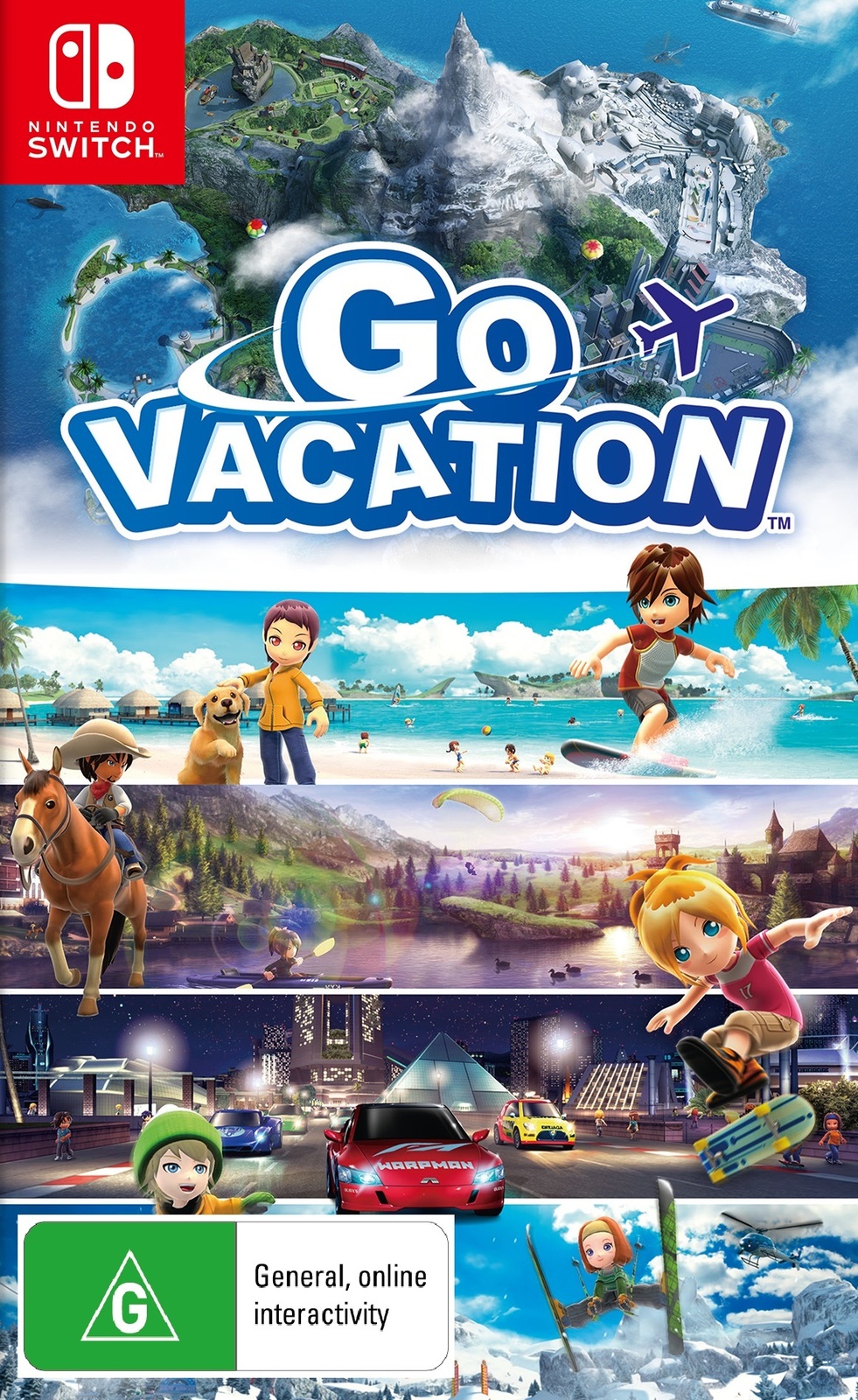 Go Vacation on Switch