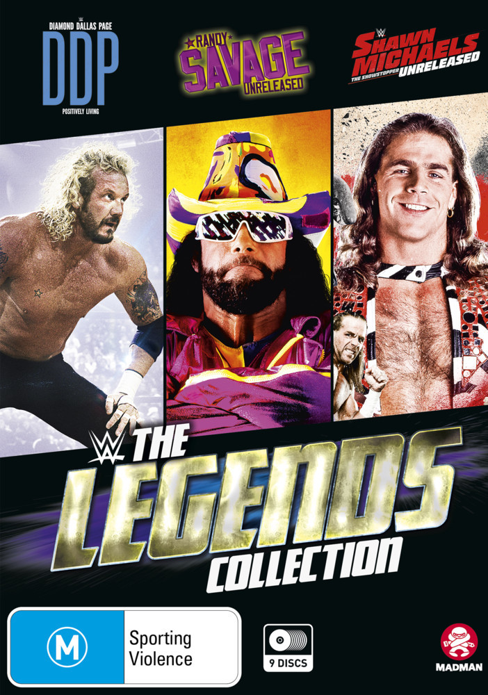 WWE: The Legends Collection on DVD image