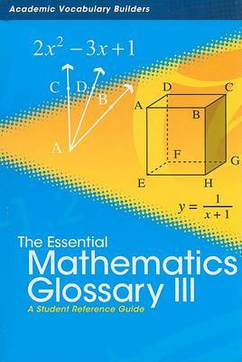 Essential Mathematics Glossary 3 by Red Brick Learning image