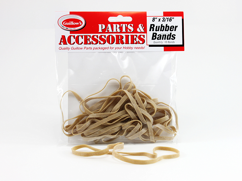 Rubber Bands 8"x3/16" (10pk)