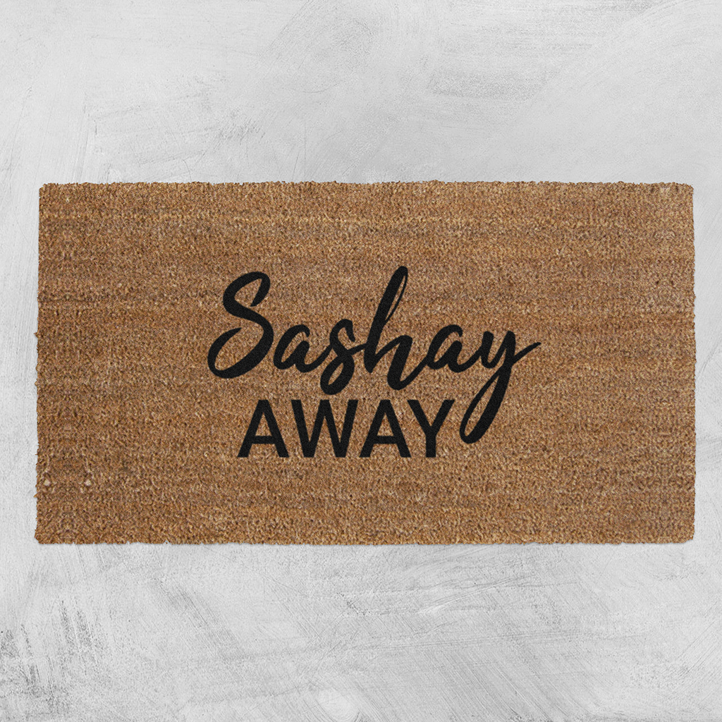 Natural Fibre Doormat - Sashay Away