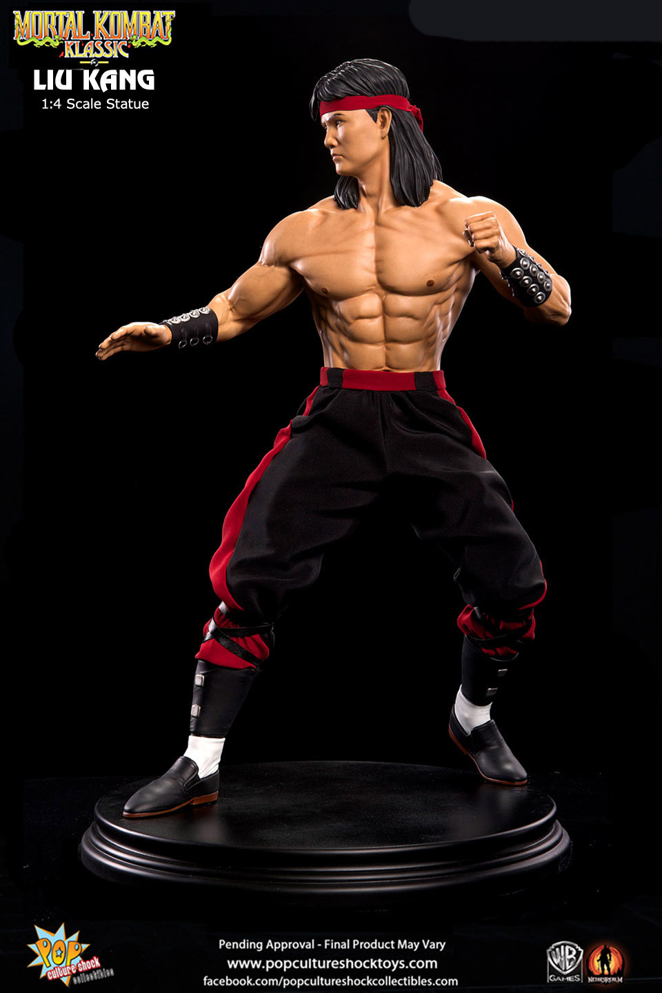 Mortal Kombat Klassic Liu Kang 1/4 Scale Statue