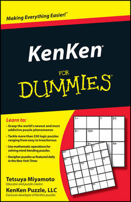 KenKen For Dummies by Tetsuya Miyamoto image