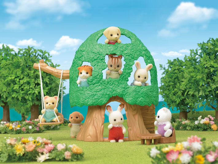 sylvanian families baby treehouse