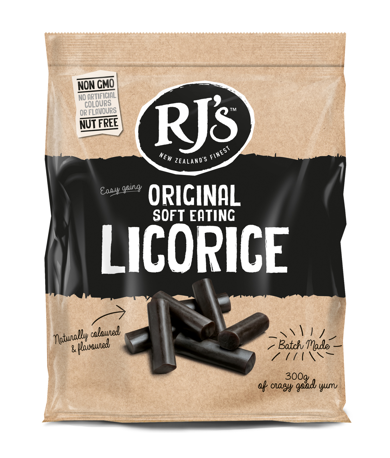 RJ's Natural Licorice Soft Eating at Mighty Ape NZ