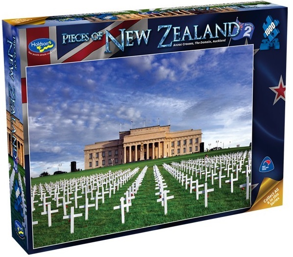 Pieces of New Zealand: Anzac Crosses, The Domain, Auckland image