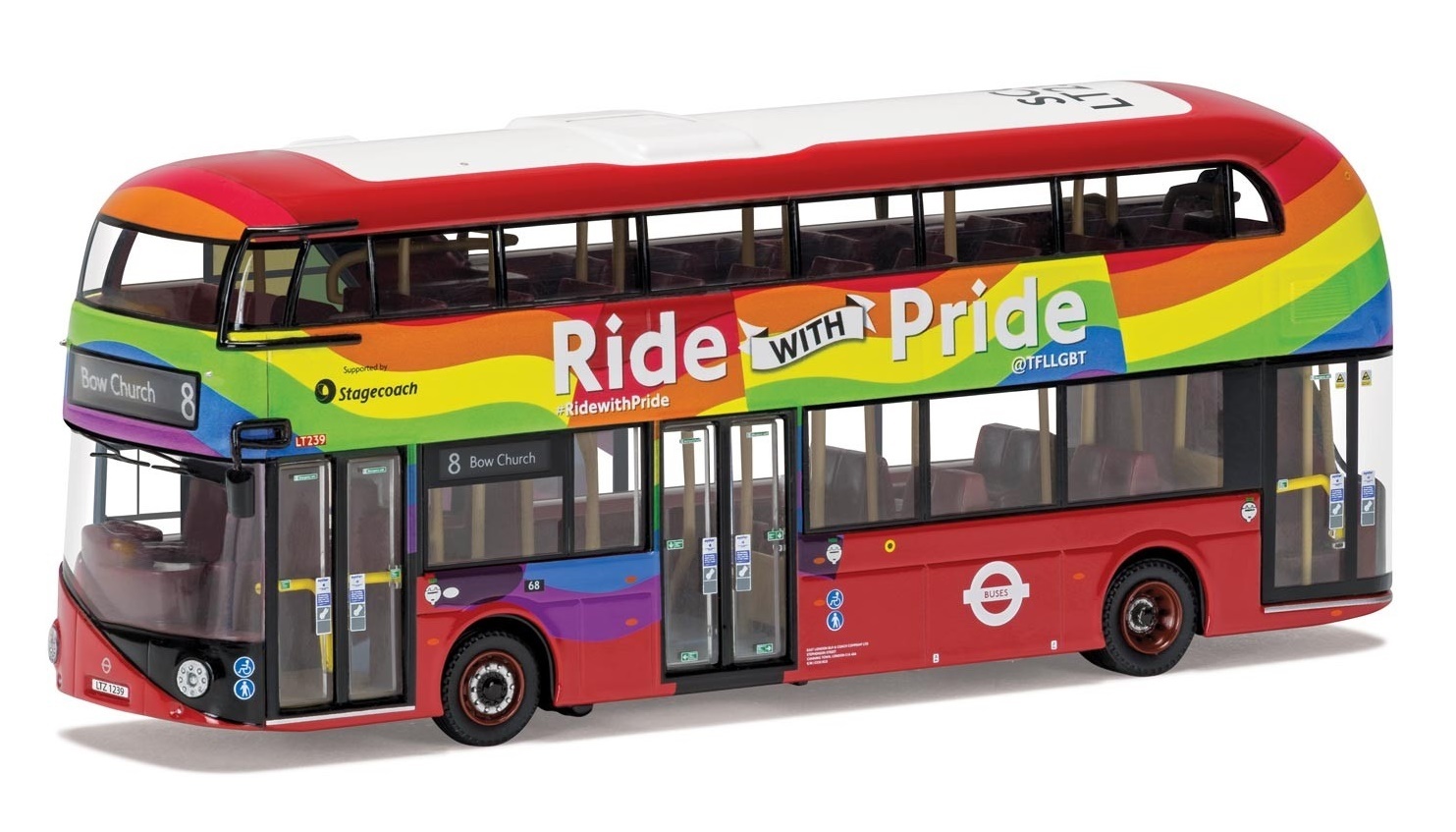 Corgi: 1/76 New Routemaster, Stagecoach - Diecast Model image