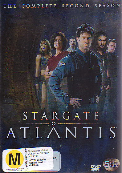 Stargate Atlantis - Complete Season 2 (5 Disc Box Set) on DVD image