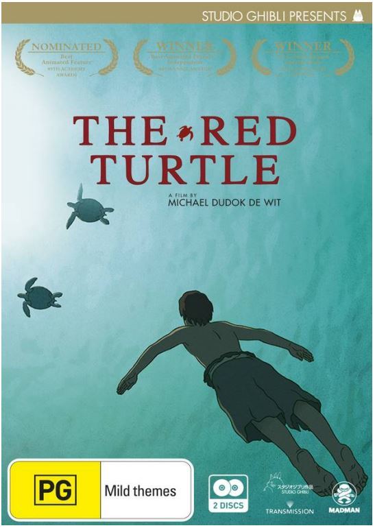 The Red Turtle on DVD image