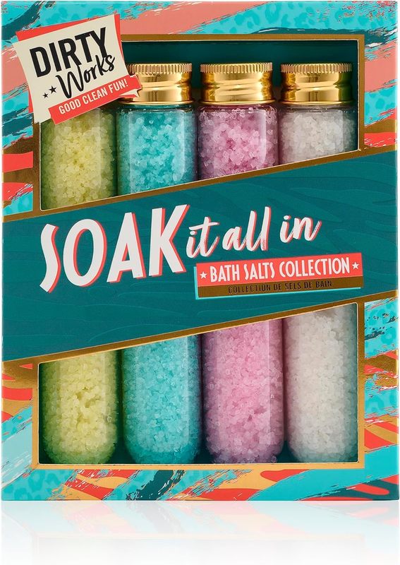 Buy Dirty Works Soak it all In Bath Salts Set at Mighty Ape NZ