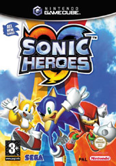 Sonic Heroes on GameCube