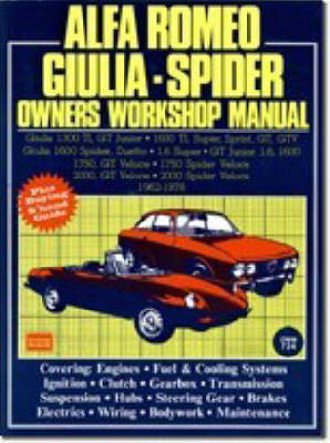 Alfa Romeo 1300, 1600, 1750, 2000 1962-78 Autobook by R.M. Clarke image