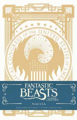 Fantastic Beasts and Where to Find Them: Macusa Hardcover Ruled Journal by Insight Editions image