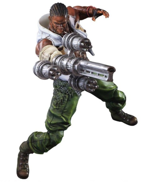 Final Fantasy VII Advent Children: Barret Wallace - Play Arts Kai Figure