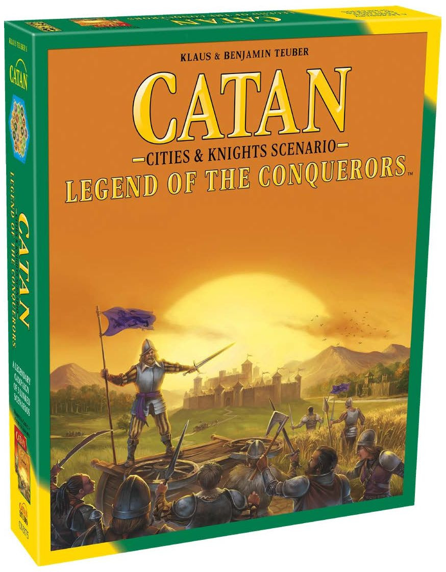 Catan: Legend of the Conquerors - Cities & Knights Scenario image