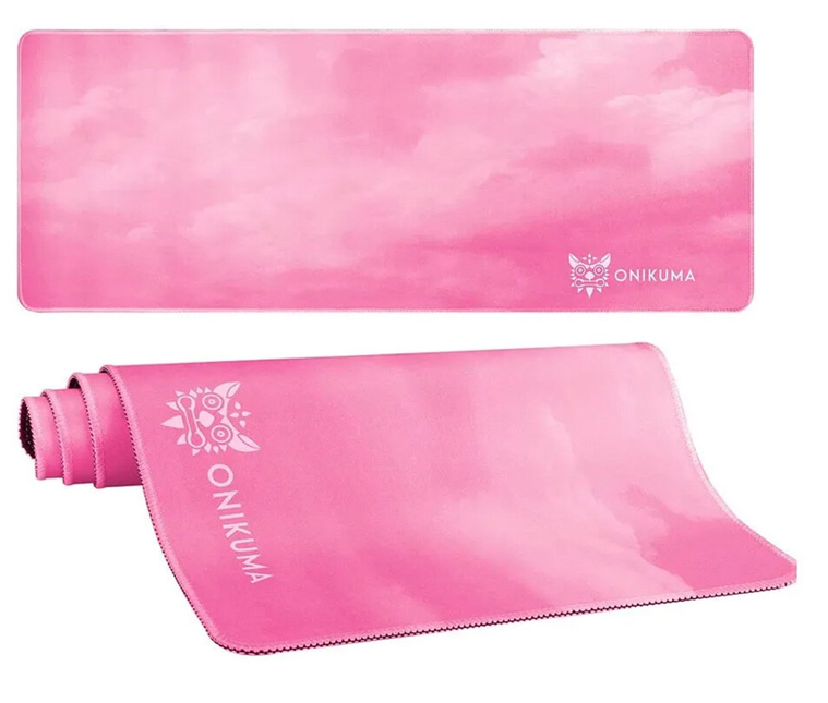 Onikuma G3 Mouse & Keyboard Gaming Pad Pink Cloud Buy Now at