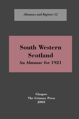 South-west Scotland by Oliver And Boyd