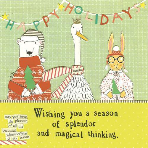 Curly Girl Design: Season of Splendour - Greeting Card image