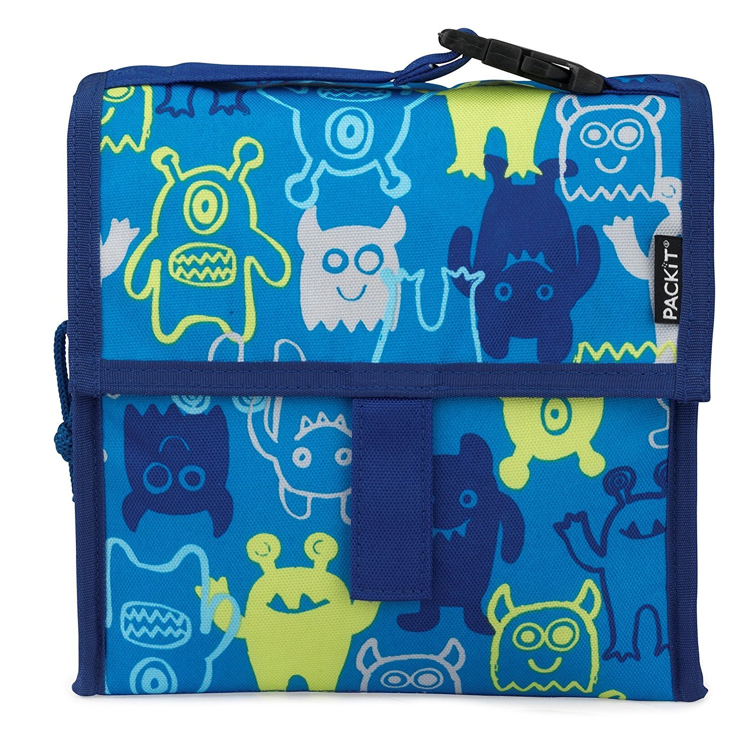 PackIt Freezable Mini Lunch Bag - Monsters image