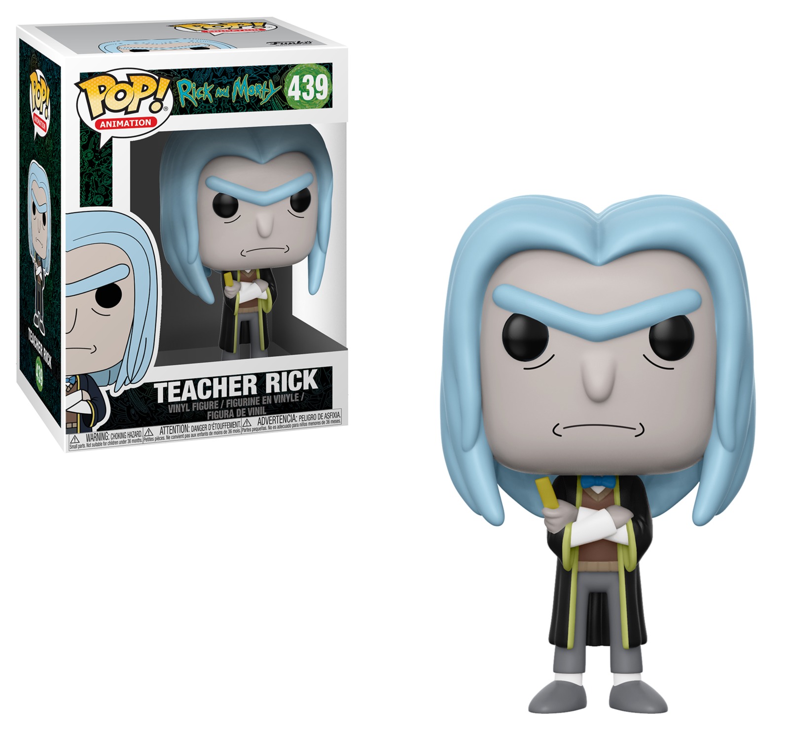Rick & Morty – Teacher Rick Pop! Vinyl Figure image