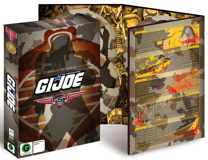 G.I. Joe: Cobra's Revenge Collection (5 Disc Set) on DVD image