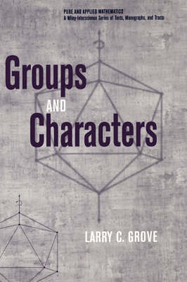 Groups and Characters by Larry C. Grove image