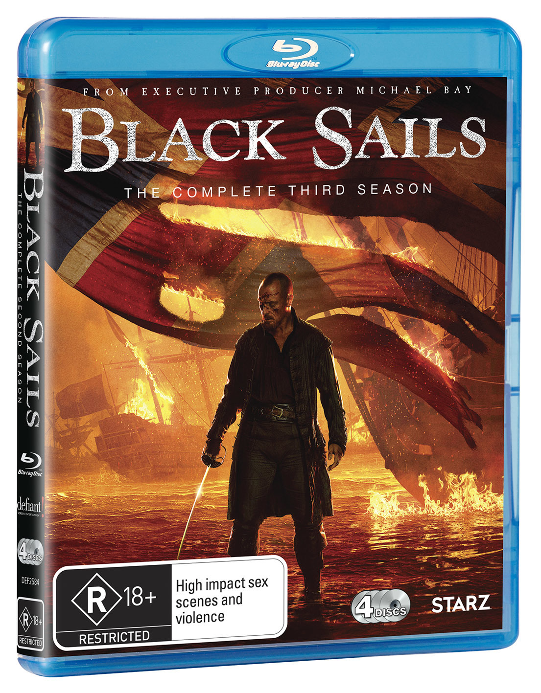 Black Sails - The Complete Third Season on Blu-ray