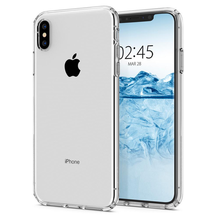 Spigen: Liquid Crystal Case for iPhone XS - Clear