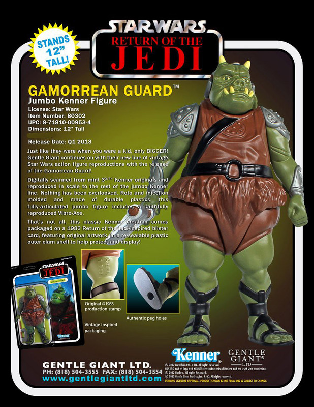 Star Wars Jumbo Vintage Kenner Gamorrean Guard Action Figure (ROTJ