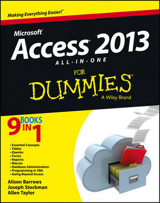 Access 2013 All-in-One For Dummies by Alison Barrows image