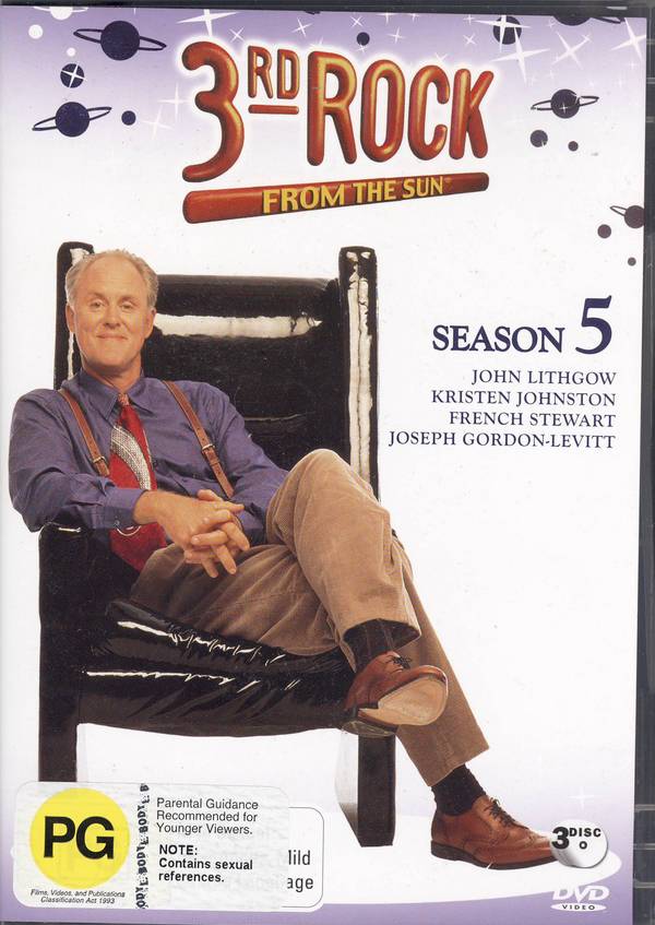 3rd Rock From The Sun Season 5 (3 Disc) on DVD image