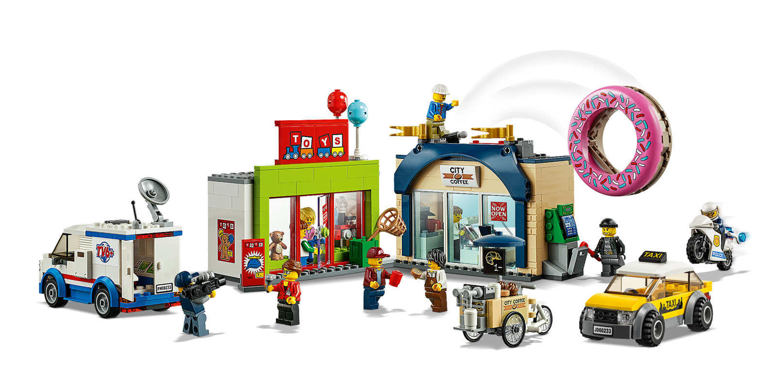 Buy LEGO City - Donut Shop Opening at Mighty Ape Australia