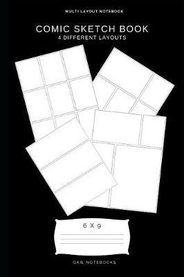 Comic Sketch book by Gail Notebooks image